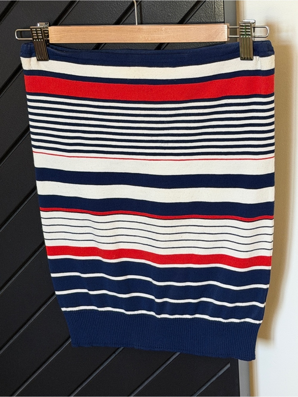 Milly strapless knit top. Size S. Excellent condition!